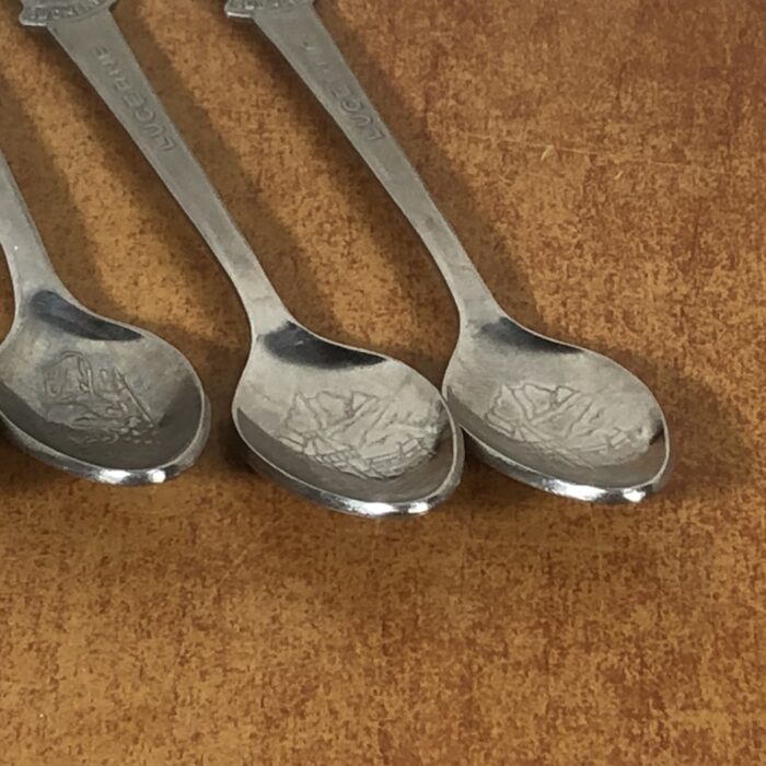 Vintage 1950s Rolex Bucherer Souvenir Spoons (Made in Switzerland) - Image 6