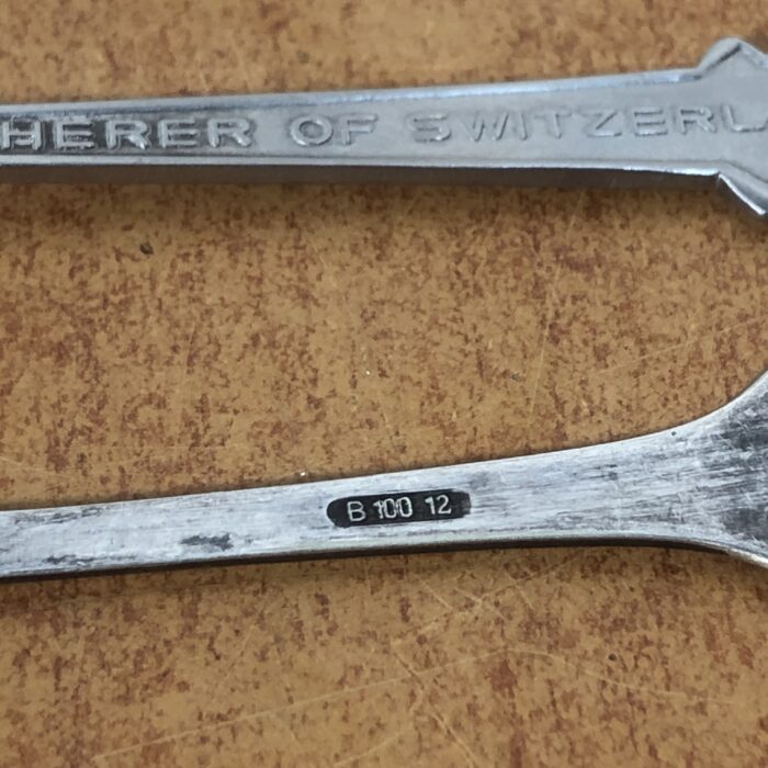 Vintage 1950s Rolex Bucherer Souvenir Spoons (Made in Switzerland) - Image 9