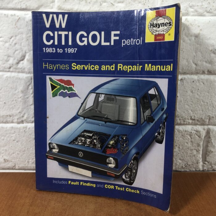 Vintage VW Citi Golf & VW Golf and Jetta Workshop Manuals - Image 2