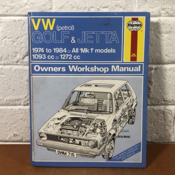 Vintage VW Citi Golf & VW Golf and Jetta Workshop Manuals - Image 5