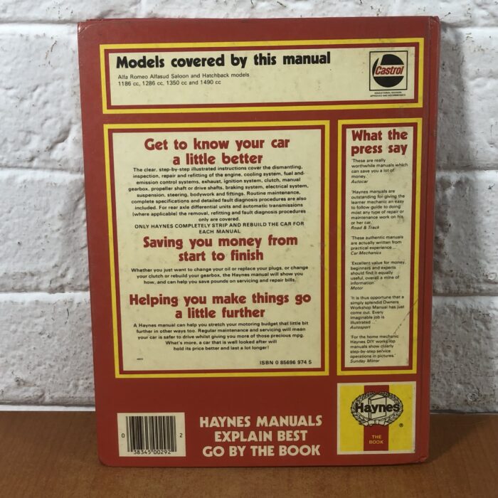 Vintage Alfa Romeo Workshop Manuals - Image 8