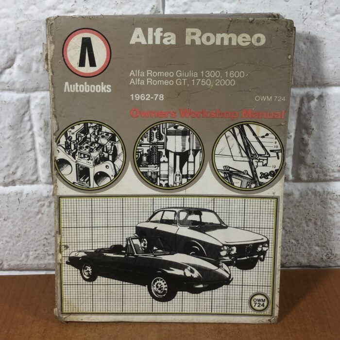 Vintage Alfa Romeo Workshop Manuals - Image 4