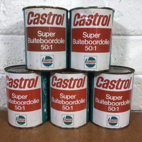 Vintage Castrol Oil Containers (Empty)