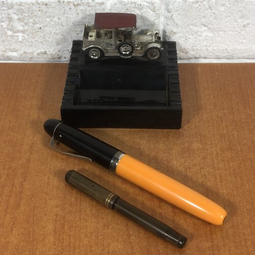 Vintage Lesney Matchbox Desk Pen Stand (Made in England)