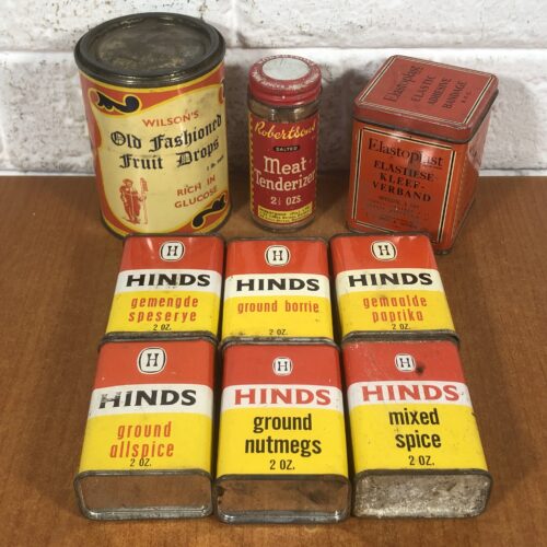 Vintage Tin Collection