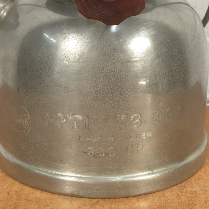 Vintage Optimus Lamp (No Glass) ~ Made in Sweden - Image 5