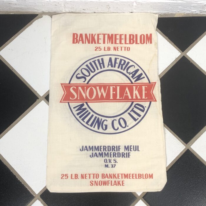 Vintage South African Snowflake Milling Co. Cake Flour Bags - Image 8