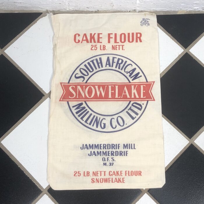 Vintage South African Snowflake Milling Co. Cake Flour Bags - Image 6