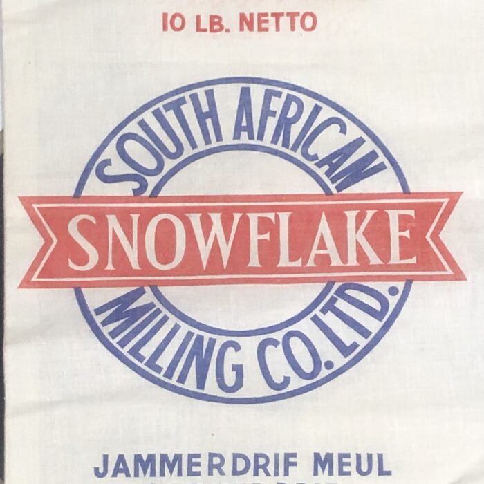 Vintage South African Snowflake Milling Co. Cake Flour Bags - Image 9