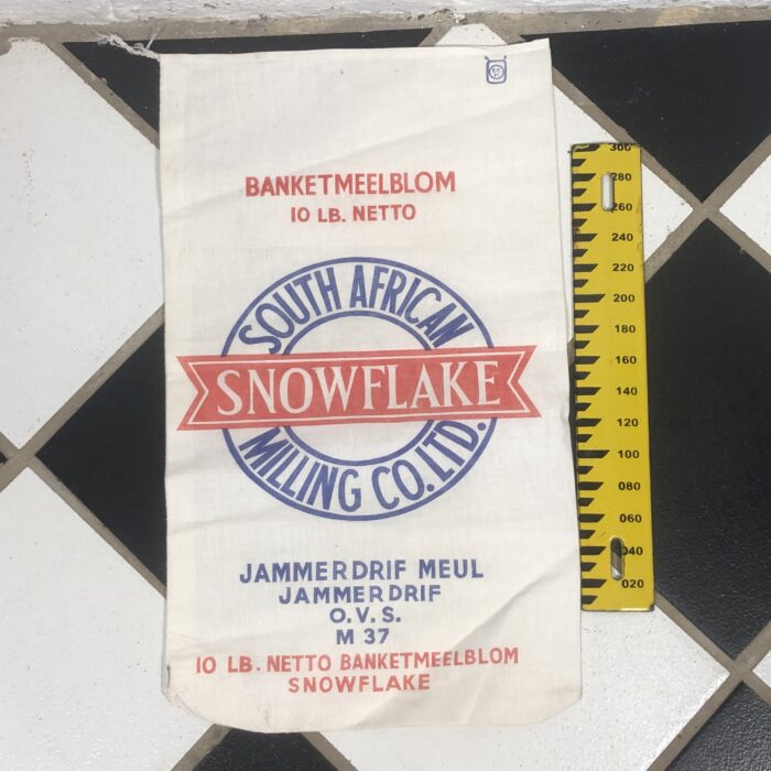 Vintage South African Snowflake Milling Co. Cake Flour Bags - Image 12