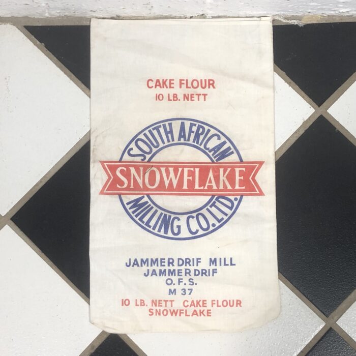 Vintage South African Snowflake Milling Co. Cake Flour Bags - Image 11