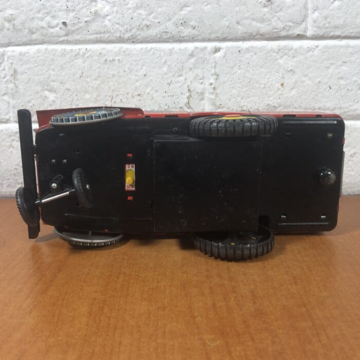 RARE Vintage 1960s Tom & Jerry Tin Toy Jeep Model (Made in Japan) - Image 15