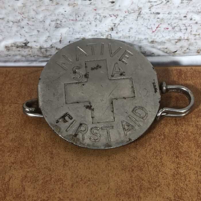 Vintage Native SA First Aid Badge