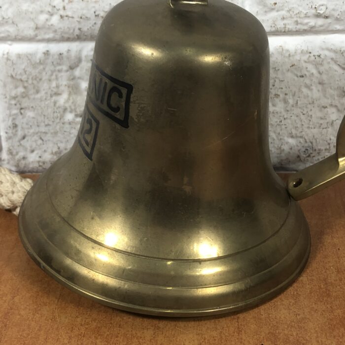 Vintage Nautical Style Brass Bell - Image 6
