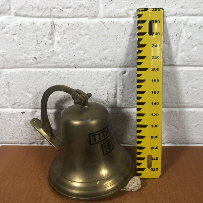 Vintage Nautical Style Brass Bell - Image 8