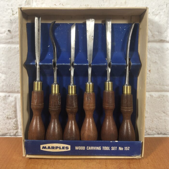 Vintage Marples Carving Tools Set in Original Box - Image 2