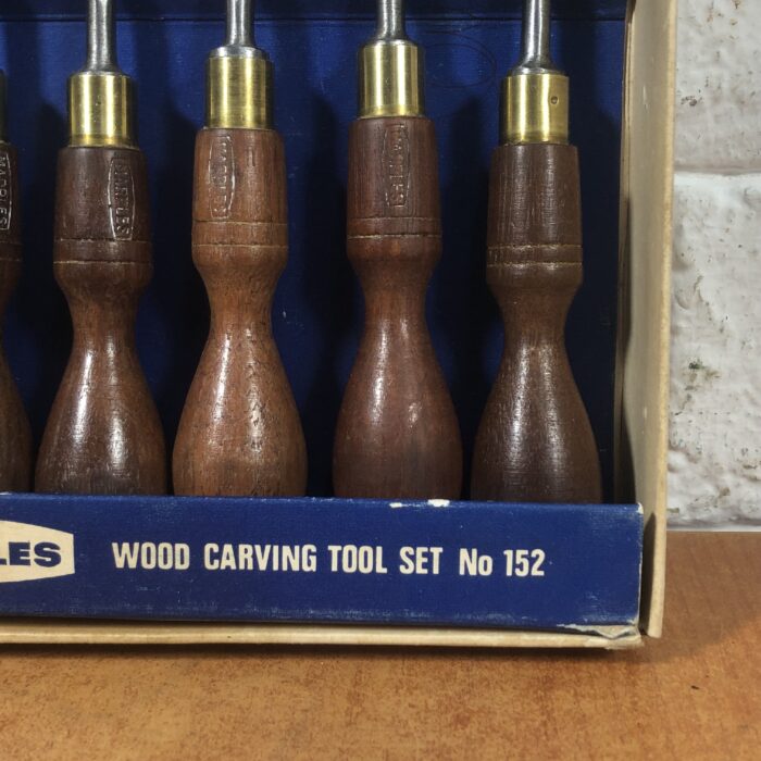 Vintage Marples Carving Tools Set in Original Box - Image 7