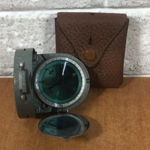 Vintage Fluid Bezard Compass in Case