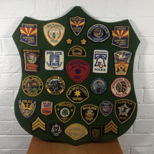 Collection of Vintage Police & Public Safety Patches