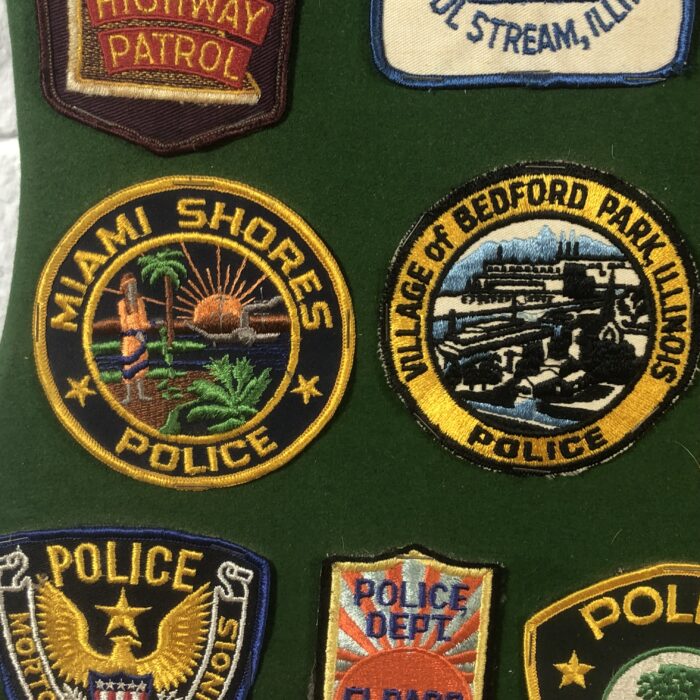Collection of Vintage Police & Public Safety Patches - Image 5