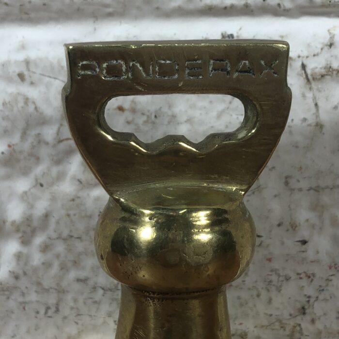 Pair of Vintage Brass Weights - Image 3