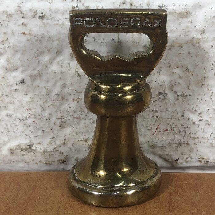 Pair of Vintage Brass Weights - Image 6