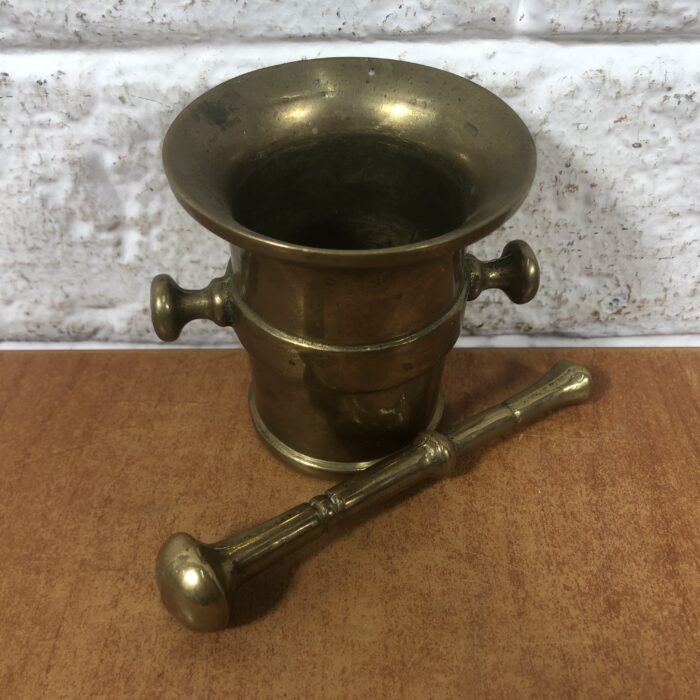 Collection of Vintage Brass Mortar & Pestles - Image 8