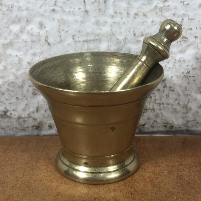 Collection of Vintage Brass Mortar & Pestles - Image 10