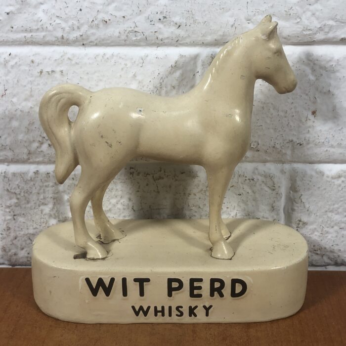 Vintage White Horse Scotch Whisky Statuette