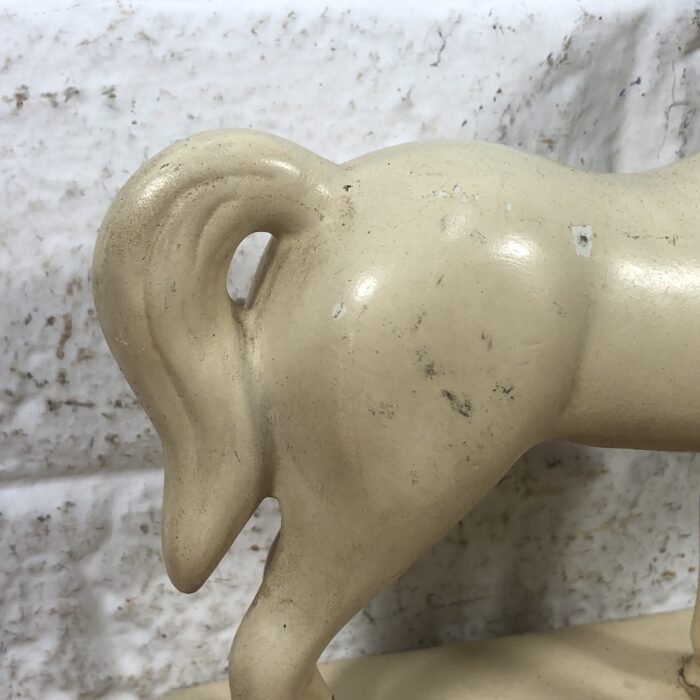 Vintage White Horse Scotch Whisky Statuette - Image 3