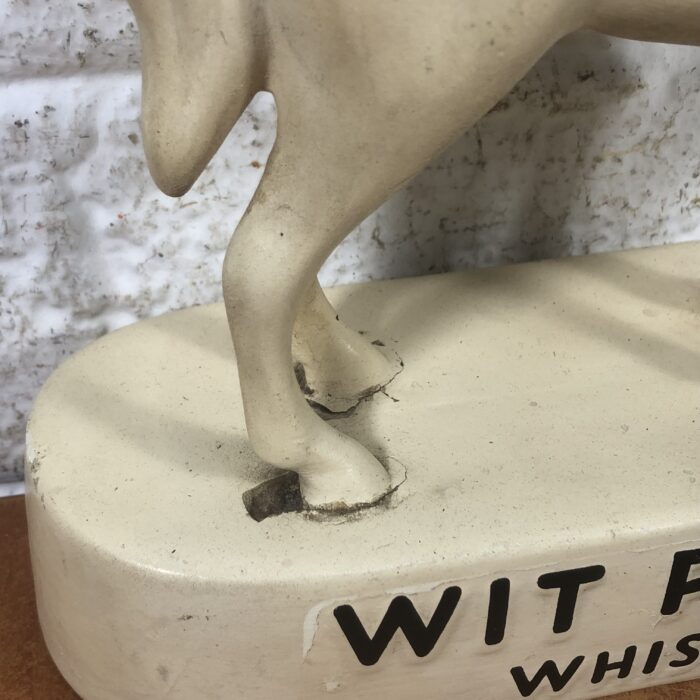 Vintage White Horse Scotch Whisky Statuette - Image 5