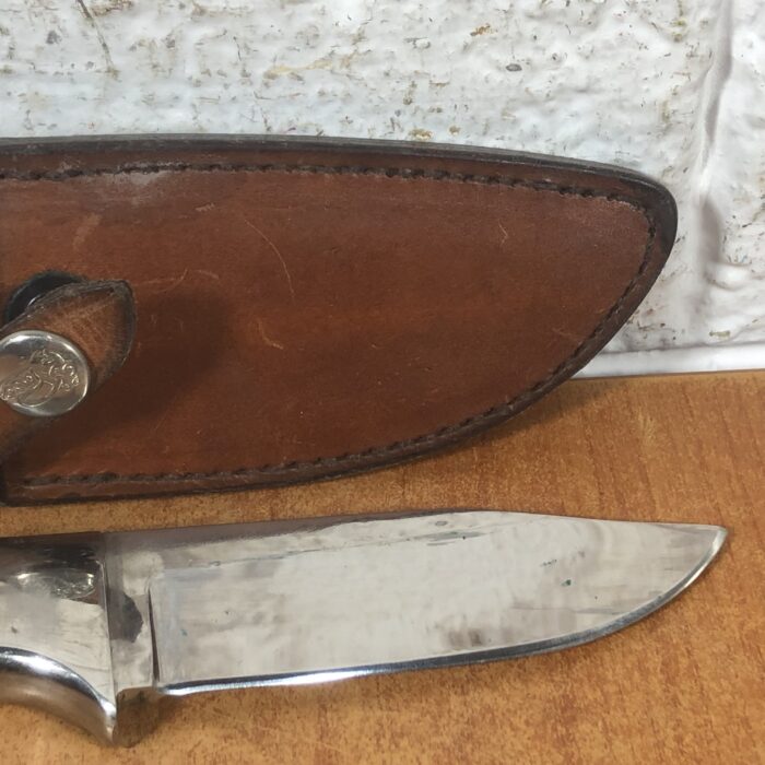 Vintage Handmade Knives with Sheaths - Image 3