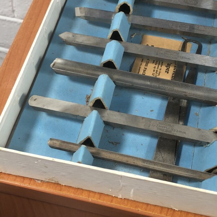 Vintage Marples Wood Turning Tool Set in Original Box - Image 5