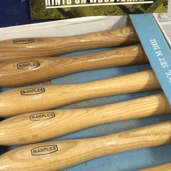 Vintage Marples Wood Turning Tool Set in Original Box - Image 4