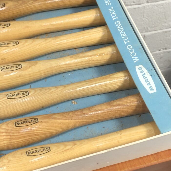 Vintage Marples Wood Turning Tool Set in Original Box - Image 6