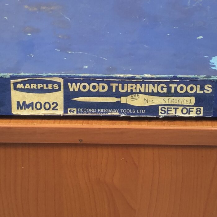 Vintage Marples Wood Turning Tool Set in Original Box - Image 10