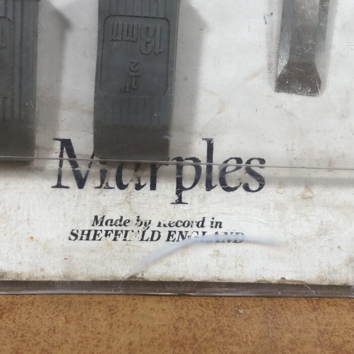 Vintage Record Marples Chisel Set in Original Packaging (Made in England) - Image 7