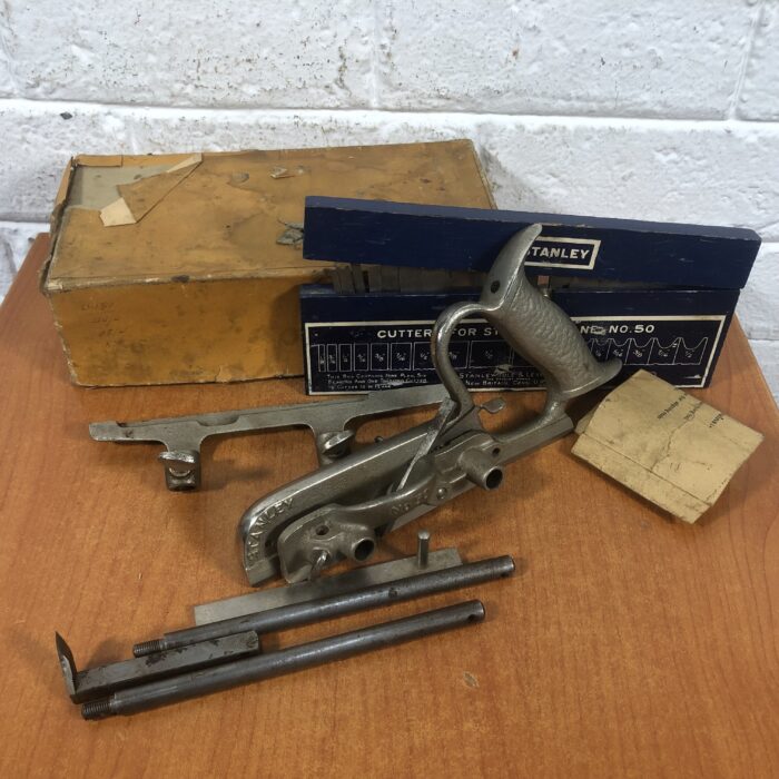 Vintage Stanley No.50 Plane with Cutters in Original Box