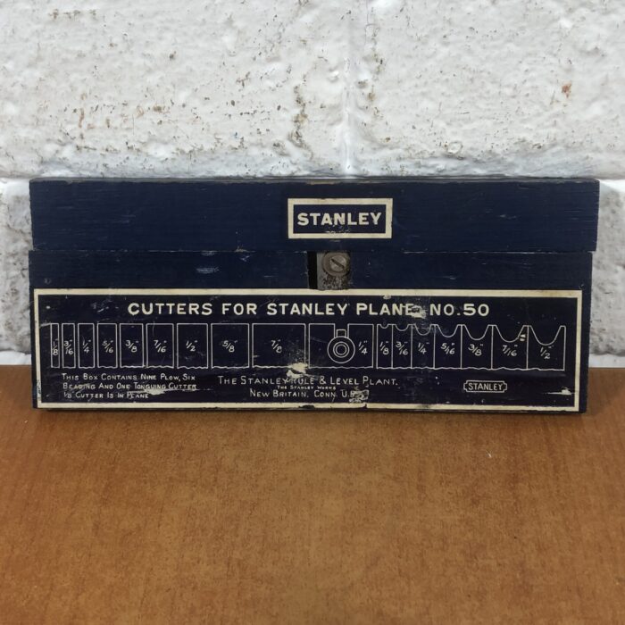 Vintage Stanley No.50 Plane with Cutters in Original Box - Image 10