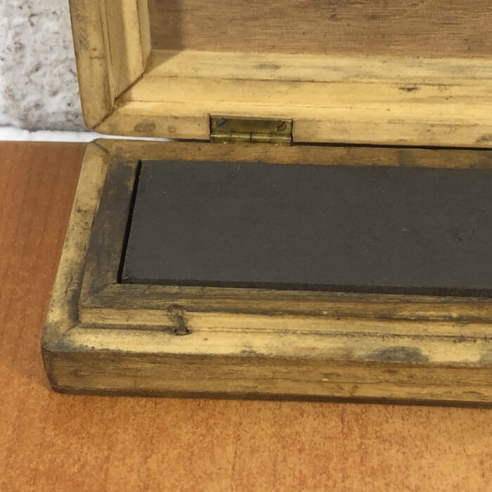 Vintage Sharpening Stone in Wooden Case - Image 2