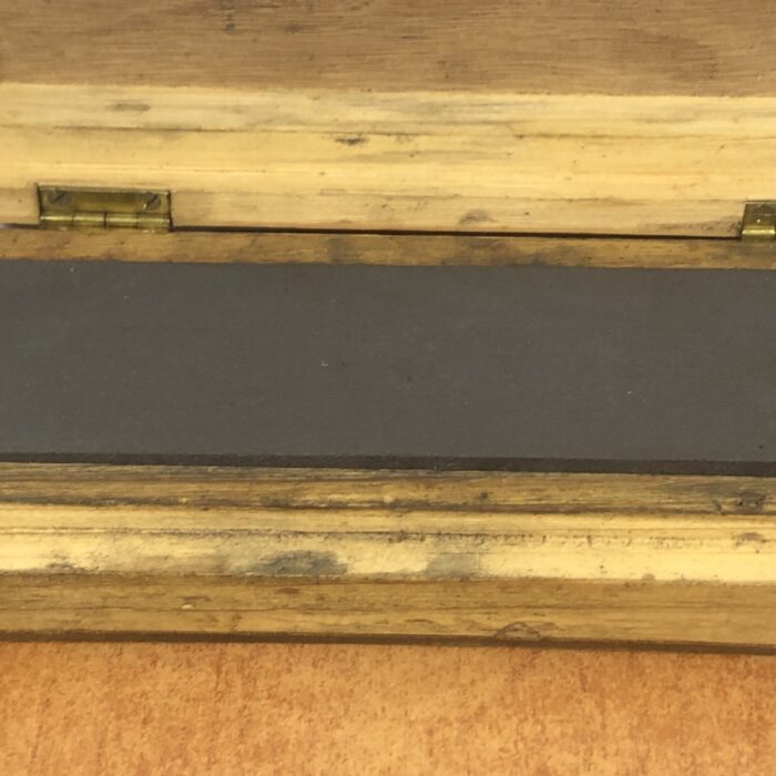 Vintage Sharpening Stone in Wooden Case - Image 4