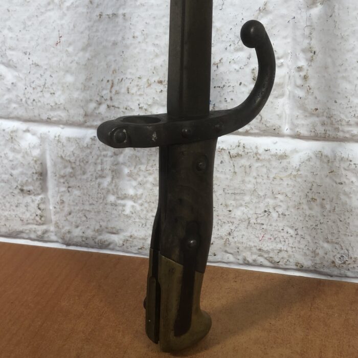 RARE Antique 1880s Pair of French Bayonet Fire Irons - Image 6