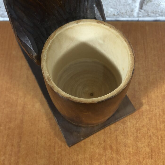 Vintage Swartzwald Wooden Carved Tobacco Pots (South Germany) - Image 6