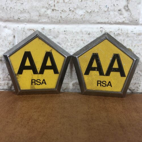 Vintage AA Badges