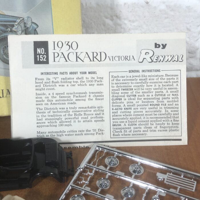 1930 Packard Victoria Assembly Kit (1:48) ~ Made in USA - Image 6