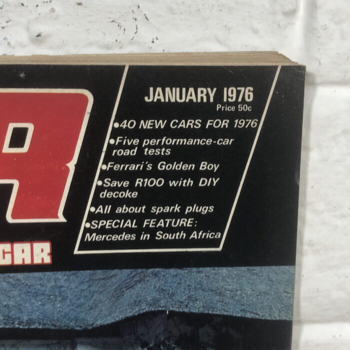 Vintage 1976 CAR Magazines - Image 2