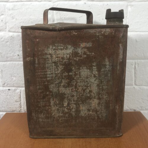 Vintage Shell Oil Container (with Brass Cap)