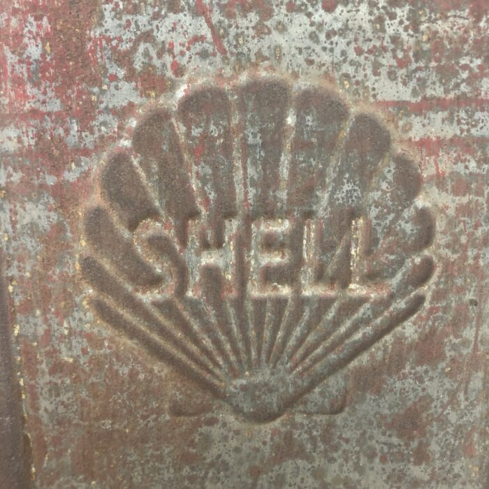 Vintage Shell Oil Container (with Brass Cap) - Image 4