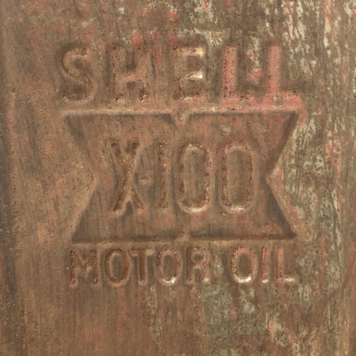 Vintage Shell Oil Container (with Brass Cap) - Image 7