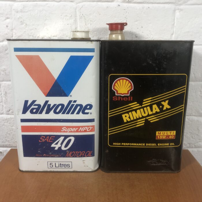 Vintage Oil Containers